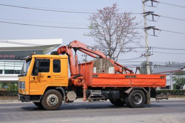  İl eletricity Thailands yetkilisi kamyon. 