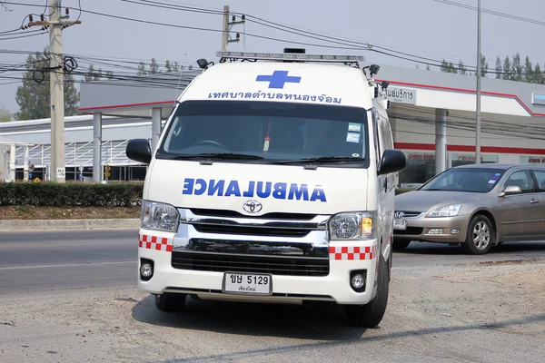 Ambulance van of Nongjom Subdistrict — Stock Photo, Image