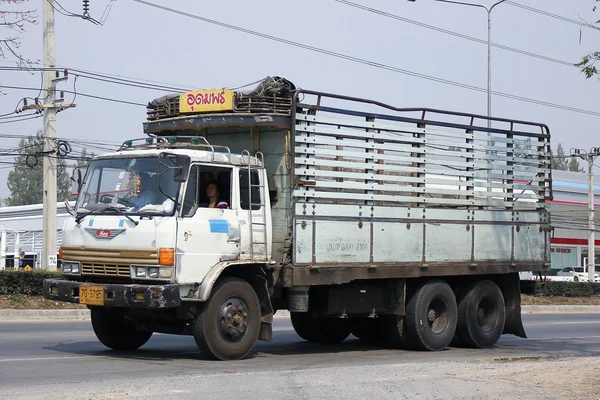 Velho Hino Carga caminhão de Udomporn Transporte — Fotografia de Stock