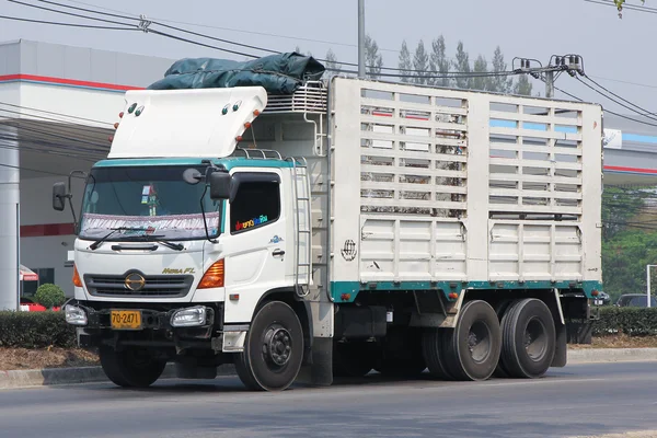 Camión de la empresa de transporte Saha Lomsak . —  Fotos de Stock