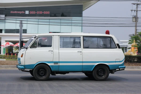 Özel Toyota eski Van araba. — Stok fotoğraf