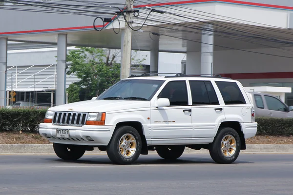 Jipe privado Grand Cherokee carro . — Fotografia de Stock