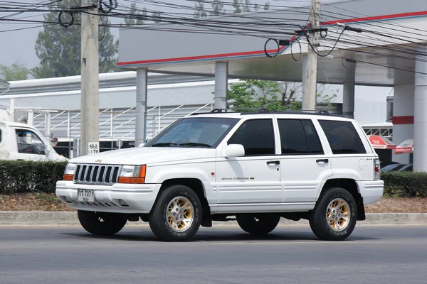 Jipe privado Grand Cherokee carro . — Fotografia de Stock