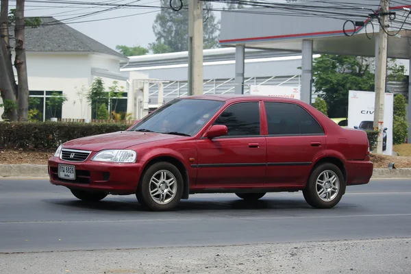 Privata staden bil, Honda City. — Stockfoto