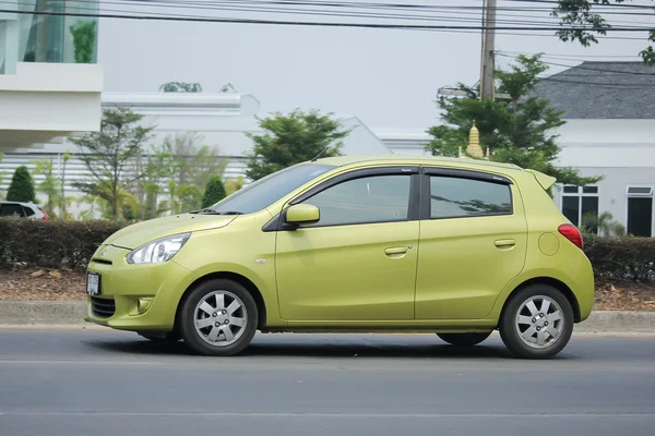 Приватне Еко автомобіля Mitsubishi Міраж. — стокове фото