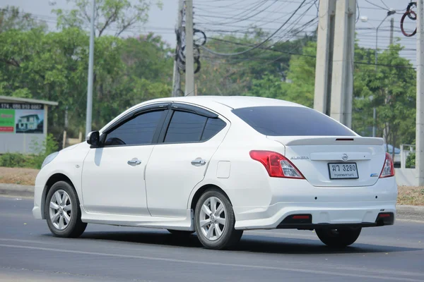 Privata Eco bil, Nissan Almera. — Stockfoto