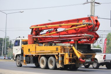 Beton pompa hattı kamyon INSEE beton