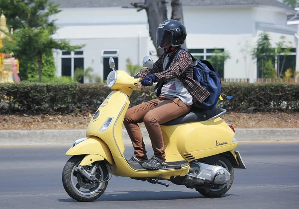Private Scooter Motocicleta Vespa — Fotografia de Stock