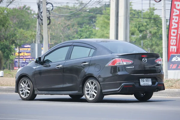 Mazda2 私营生态汽车. — 图库照片