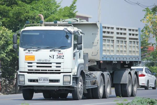 10 rodas caminhão basculante da Yunsila Company . — Fotografia de Stock