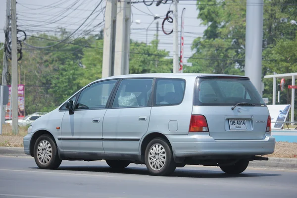 私人本田奥德赛商务车 — 图库照片