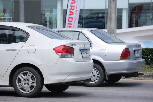 Privates Stadtauto, Honda City. — Stockfoto