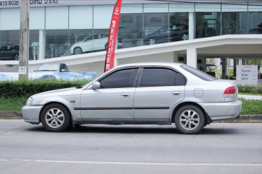 Özel eski araba Honda Civic. 