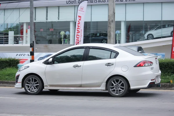 Mazda2 私营生态汽车. — 图库照片