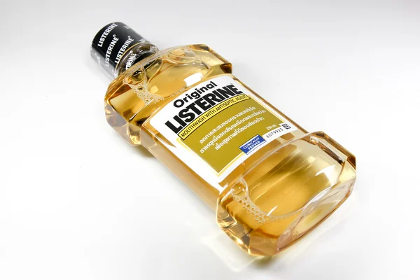 Product shot van Listerine oorspronkelijke antiseptisch mondwater — Stockfoto