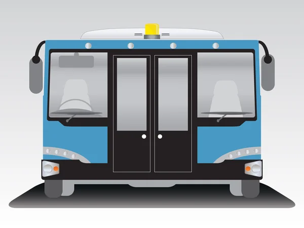 Front view of Airport bus — Stock Photo, Image