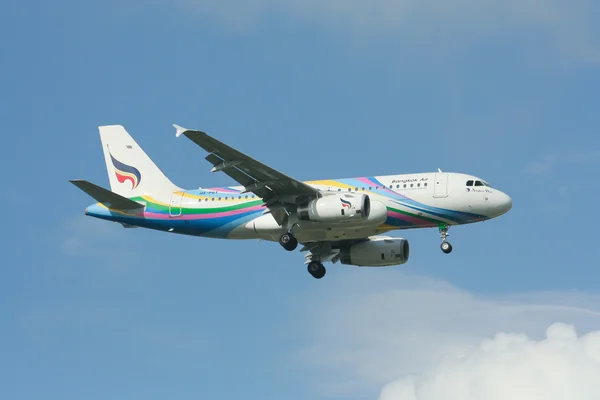 HS-Pgy Airbus A319-100 av Bangkok Airways. — Stockfoto