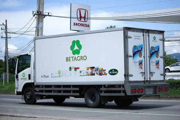 Refrigerated container Pickup truck of Betagro Company.