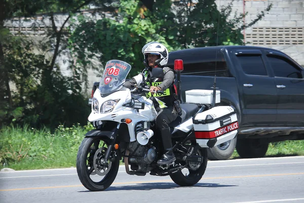 Moto e Polícia — Fotografia de Stock