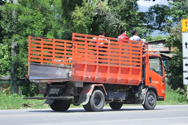 Nongjom Subdistrict 관리 Organizatio의 쓰레기 트럭 — 스톡 사진