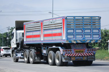  Özel Hino römork damperli kamyon.  