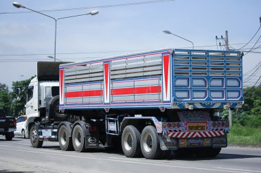  Özel Hino römork damperli kamyon.  