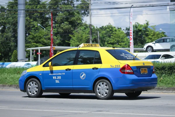 City taxi metro chiangmai, Nissan Tiida — Foto de Stock
