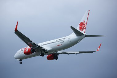 HS-Lup Boeing 737-800 Tay lionair havayolu şirketi 