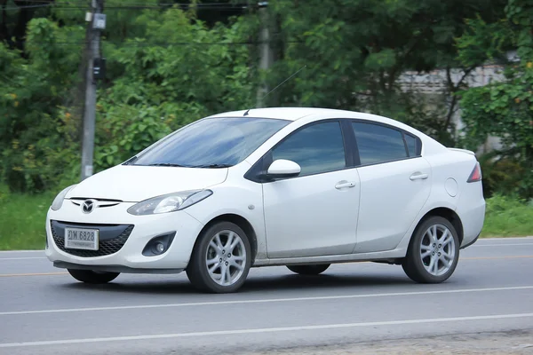 Privata Eco bil, Mazda 2. — Stockfoto