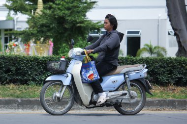 Özel Honda Super yavrusu motosiklet.