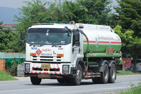 Caminhão de óleo da PTG Energy Oil Transport Company . — Fotografia de Stock
