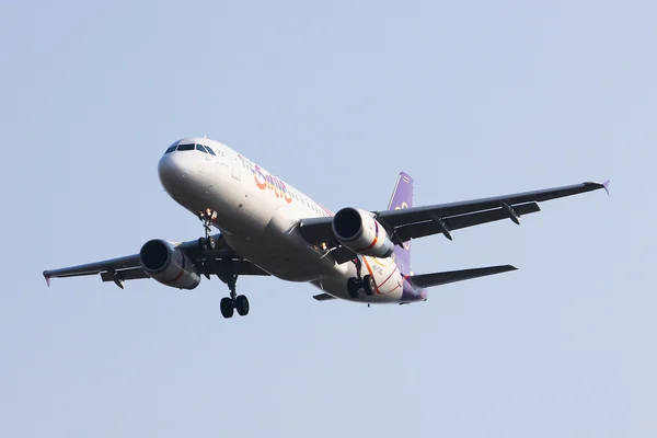 HS-TXC Airbus A320-200 of Thaismile airway — Stock Photo, Image