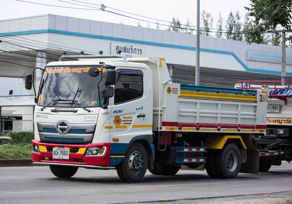 Chiangmai Tailândia Outubro 2020 Dump Truck Payawan Transport Company Foto — Fotografia de Stock