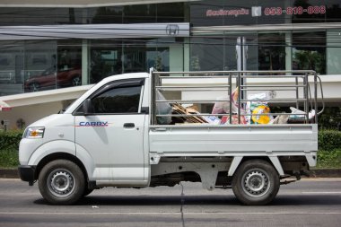 Chiangmai, Tayland - 16 Ekim 2020: er Suzuki Taşıma Aracı. Fotoğraf 121 no 'lu yolda, Chiangmai Tayland şehir merkezinden yaklaşık 8 km uzaklıkta..