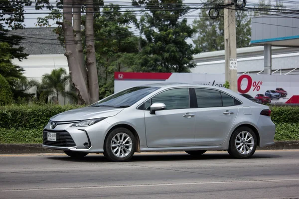 Chiangmai Tailandia Octubre 2020 Coche Privado Nuevo Toyota Corolla Altis — Foto de Stock