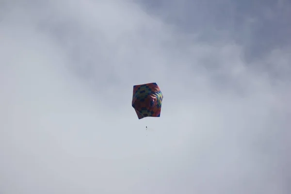 Heißluftballon Aus Papier Chiangmai Kultur — Stockfoto