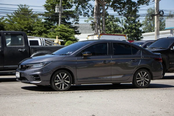 Chiangmai Thailand October 2020 Honda City Car Photo Downtown Chiangmai — Stockfoto