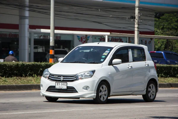 Chiangmai Tailândia Outubro 2020 Private Eco Car Suzuki Celerio Foto — Fotografia de Stock