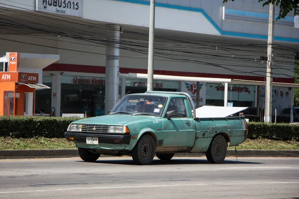 Chiangmai Tayland Ekim 2020 Eski Özel Pikap Arabası Mitsubishi L200 — Stok fotoğraf