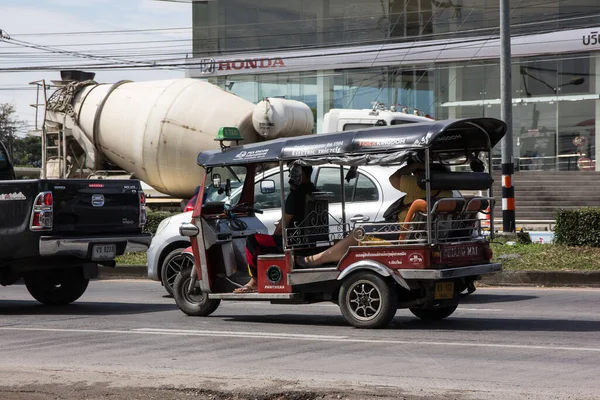 Chiangmai Tailandia Octubre 2020 Tuk Tuk Taxi Chiangmai Servicio Ciudad — Foto de Stock