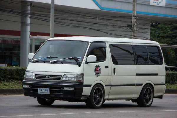 Chiangmai Thailand October 2020 Private Toyota Hiace Old Van Car — Stock Photo, Image