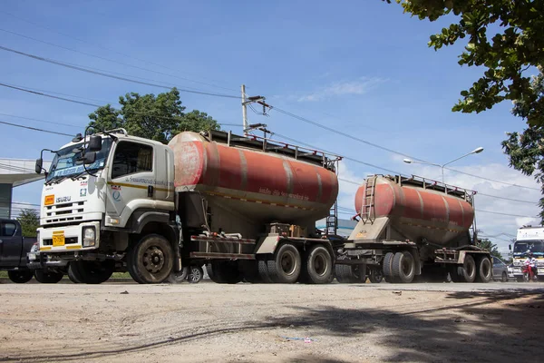 Chiangmai Таїланд Листопада 2020 Цементна Вантажівка Компанії Kitiwan Дорога 1001 — стокове фото