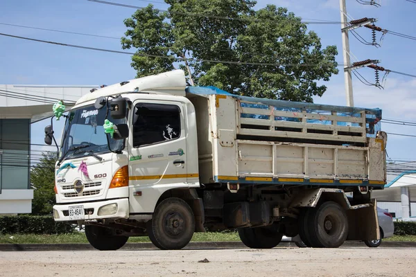 Chiangmai Thailandia Novembre 2020 Soldato Hino Dump Truck Sulla Strada — Foto Stock