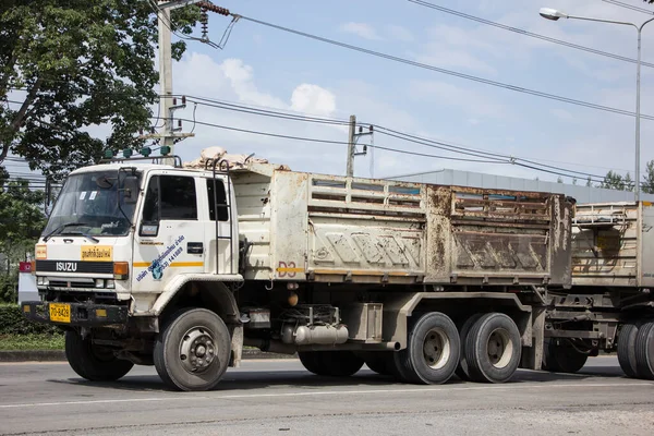 Chiangmai Tailândia Novembro 2020 Private Isuzu Dump Truck Estrada 1001 — Fotografia de Stock