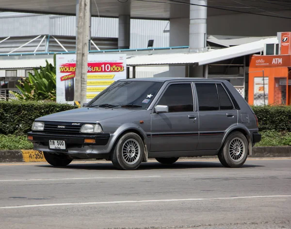 Chiangmai Thailand November 2020 Old Private Car Toyota Starlet Road — Stock Photo, Image
