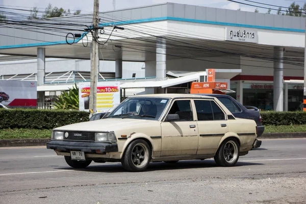 Чиангмай Таиланд Ноября 2020 Года Частный Старый Автомобиль Toyota Corolla — стоковое фото