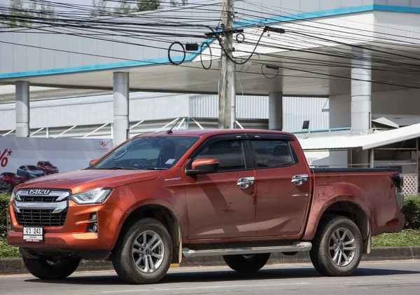 Chiangmai Tailândia Novembro 2020 Private Isuzu Dmax Pickup Truck Estrada — Fotografia de Stock