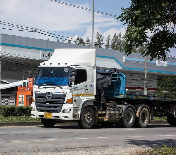 Chiangmai Tailândia Novembro 2020 Trailer Truck Stp Company Estrada 1001 — Fotografia de Stock