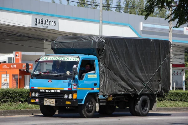 Chiangmai Tajlandia Listopada 2020 Prywatny Mitsubishi Super Canter Cargo Truck — Zdjęcie stockowe
