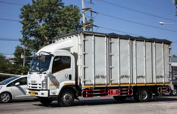 Chiangmai Tailândia Novembro 2020 Private Isuzu Cargo Truck Foto Estrada — Fotografia de Stock